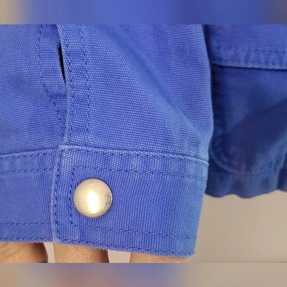 Ruby Rd. Petite Cropped Blue Jacket Size 8P - Picture 12 of 13